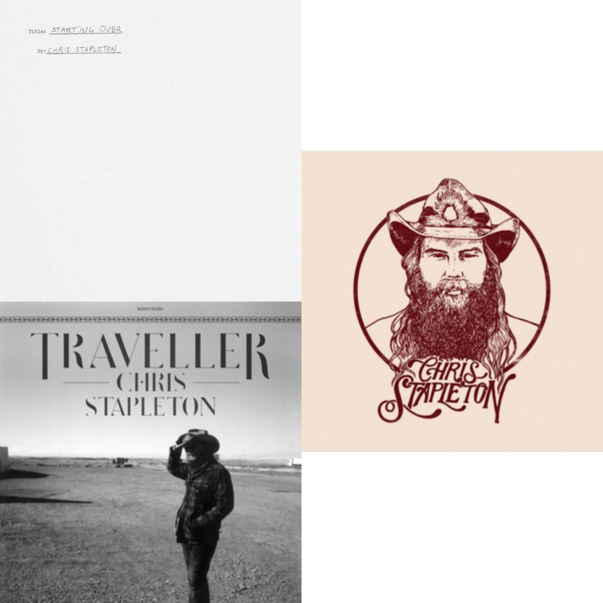 This is a 3 LP Vinyl SKU bundle.
1.This LP Vinyl is brand new.Format: LP VinylMusic Style: CountryThis item's title is: Starting Over (2LP/180G)Artist: Chris StapletonLabel: MERCURY NASHVILLEBarcode: 602435030074Release Date: 11/13/2020
2.This LP Vinyl is brand new.