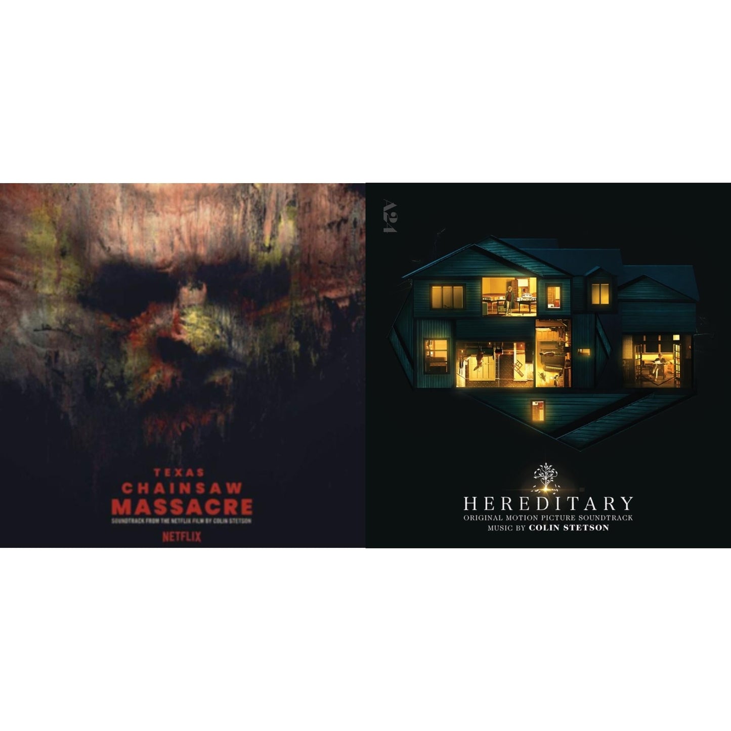 Texas Chainsaw Massacre Ost (2022) & Hereditary Ost (2LP/140G/Metallic Gold Vinyl)
