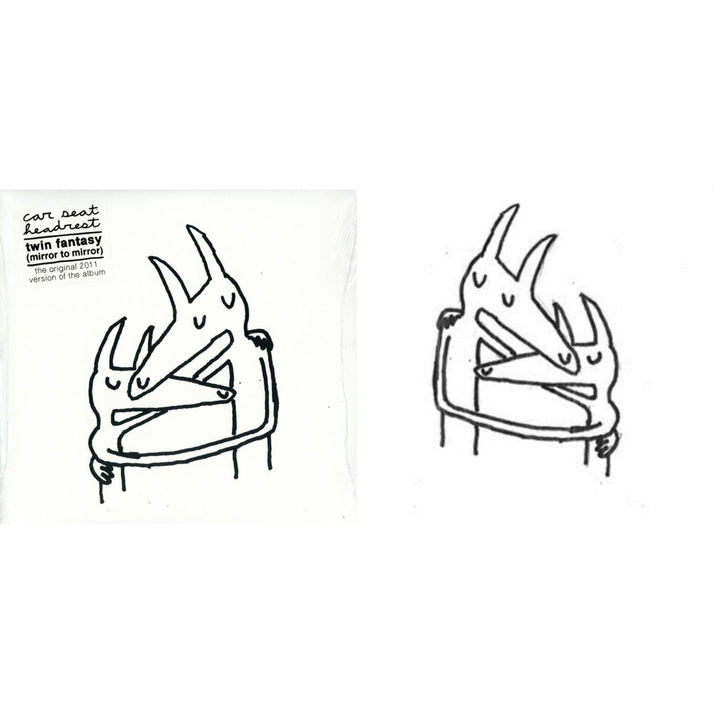 Twin Fantasy & Twin Fantasy (Mirror To Mirror) (White LP Vinyl)