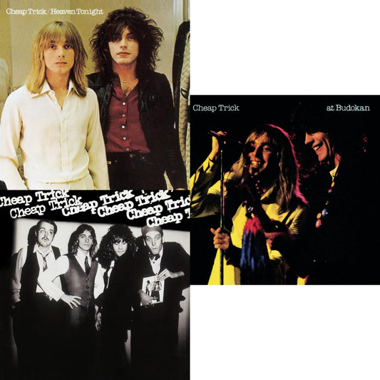 This is a 3 CD SKU bundle.
1.This CD is brand new.Format: CDMusic Style: Power PopThis item's title is: Heaven TonightArtist: Cheap TrickLabel: SONY SPECIAL MARKETINGBarcode: 886972378527Release Date: 2/5/2008
2.This CD is brand new.