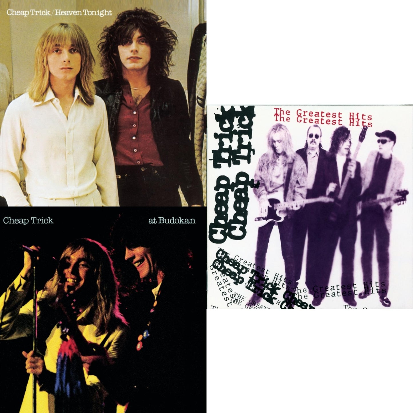 Heaven Tonight & Cheap Trick At Budokan & Greatest Hits