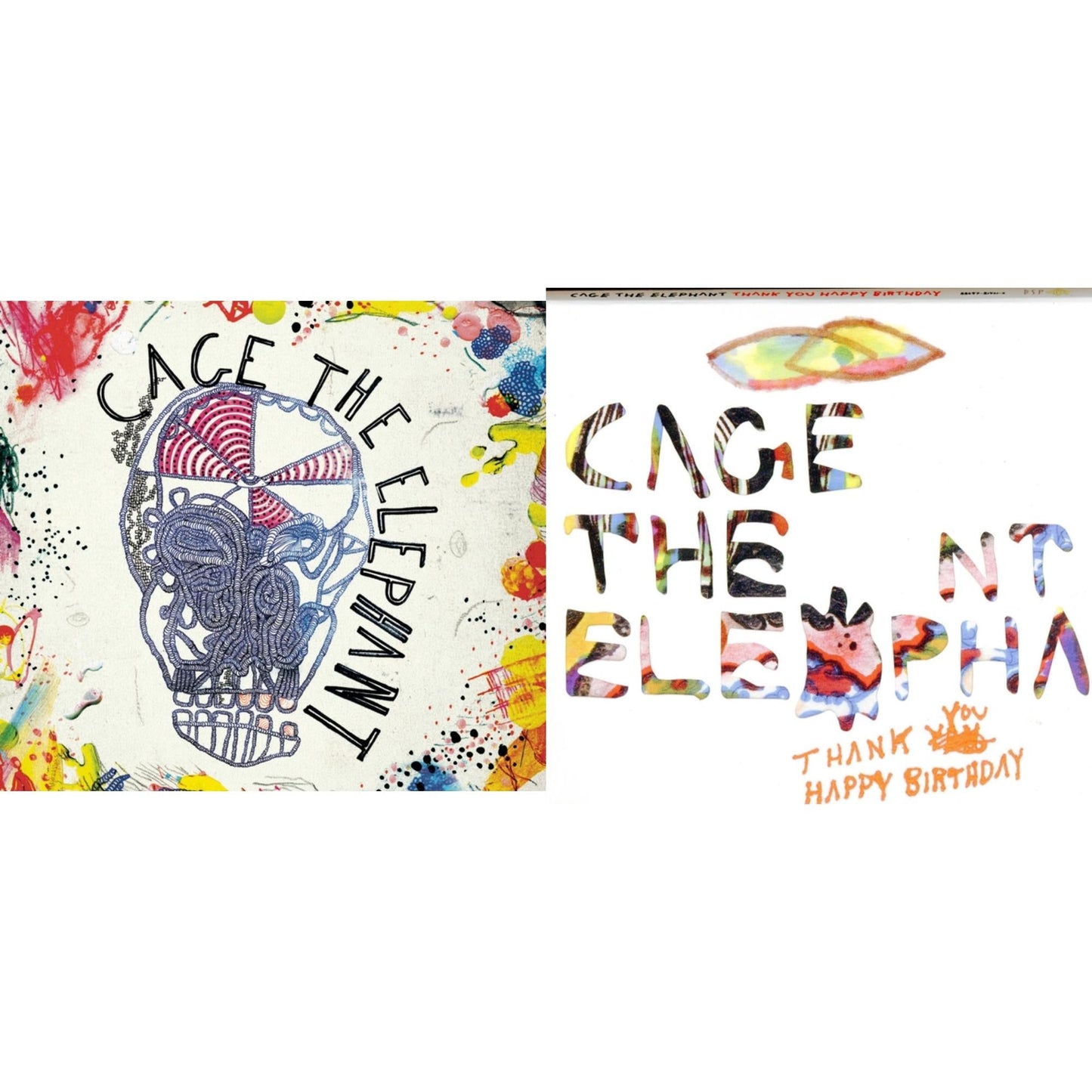 This is a 2 CD SKU bundle.
1.This CD is brand new.Format: CDMusic Style: Alternative RockThis item's title is: Cage The ElephantArtist: Cage The ElephantLabel: LEGACYBarcode: 886974965824Release Date: 4/21/2009
2.This CD is brand new.