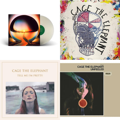 Neon Pill (Milky Clear LP Vinyl) (I) & Cage The Elephant (180G) & Tell Me I'm Pretty (180G/Dl Card/Gatefold) & Unpeeled (2LP/140G/Gatefold)