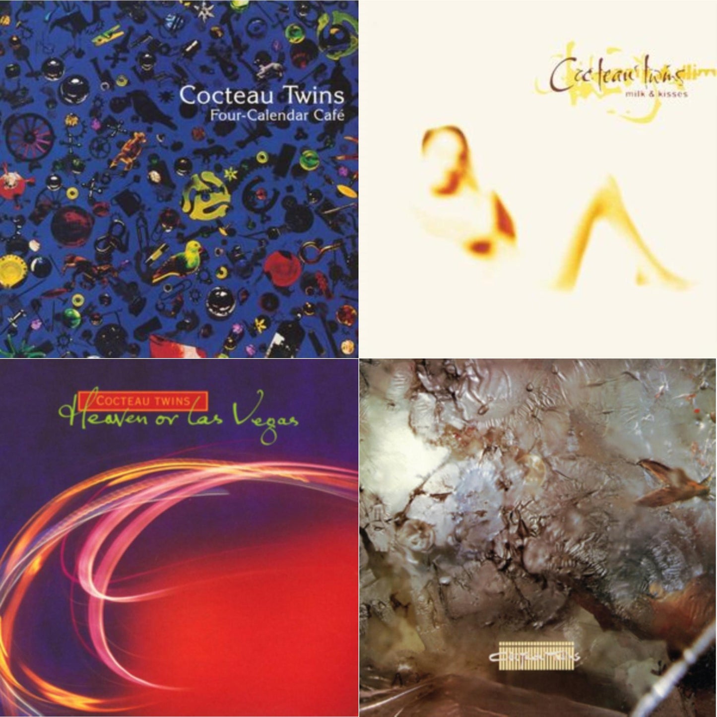 Four Calendar Cafe & Milk & Kisses & Heaven Or Las Vegas & Head Over Heels