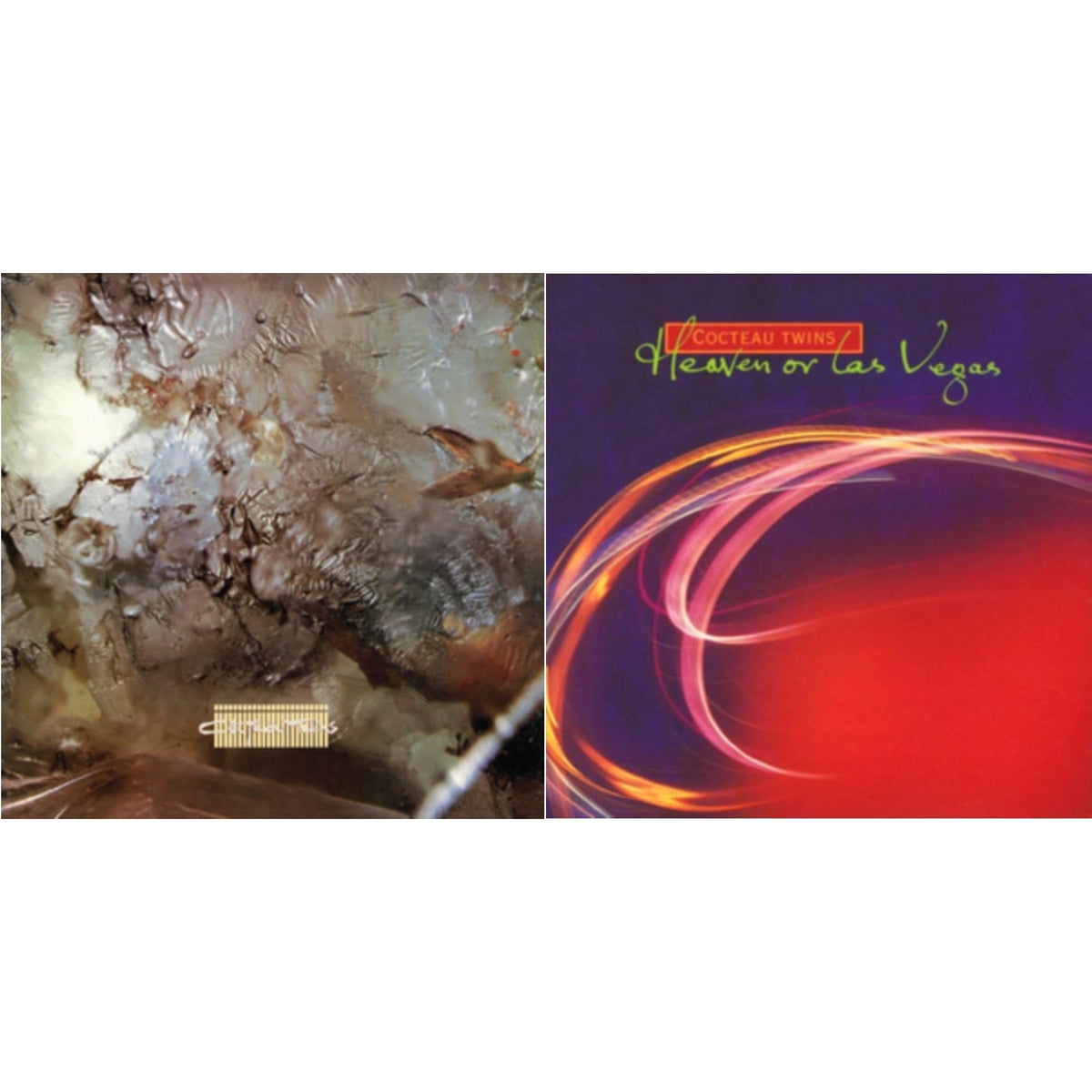 Cocteau Twins - Heaven Or Las Vegas & Head Over Heels - LP Vinyl Bundle
