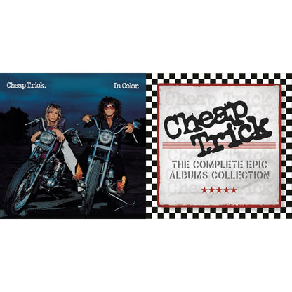 This is a 2 CD SKU bundle.
1.This CD is brand new.Format: CDMusic Style: Power PopThis item's title is: In ColorArtist: Cheap TrickLabel: SONY SPECIAL MARKETINGBarcode: 886972360324Release Date: 1/5/2008
2.This CD is brand new.