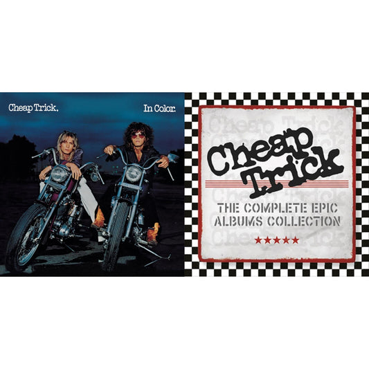 This is a 2 CD SKU bundle.
1.This CD is brand new.Format: CDMusic Style: Power PopThis item's title is: In ColorArtist: Cheap TrickLabel: SONY SPECIAL MARKETINGBarcode: 886972360324Release Date: 1/5/2008
2.This CD is brand new.