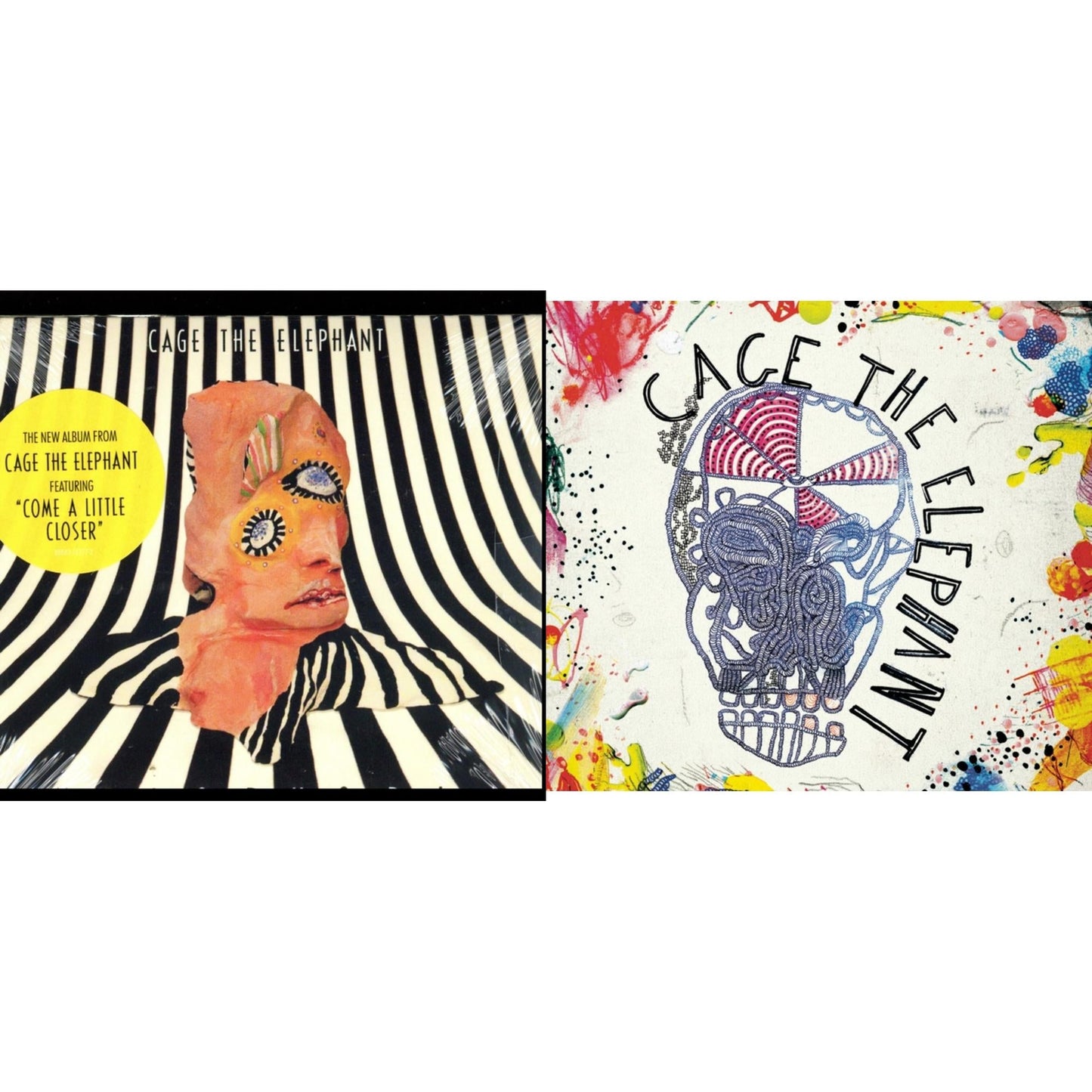 This is a 2 CD SKU bundle.
1.This CD is brand new.Format: CDMusic Style: Italo-DiscoThis item's title is: MelophobiaArtist: Cage The ElephantLabel: RCA RECORDS USBarcode: 888837627726Release Date: 10/8/2013
2.This CD is brand new.