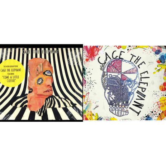 This is a 2 CD SKU bundle.
1.This CD is brand new.Format: CDMusic Style: Italo-DiscoThis item's title is: MelophobiaArtist: Cage The ElephantLabel: RCA RECORDS USBarcode: 888837627726Release Date: 10/8/2013
2.This CD is brand new.