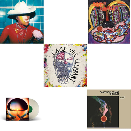 Social Cues (140G/Dl Insert) & Neon Pill (Milky Clear LP Vinyl) (I) & Cage The Elephant (180G) & Thank You Happy Birthday & Unpeeled (2LP/140G/Gatefold)