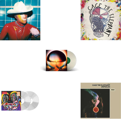 Social Cues (140G/Dl Insert) & Thank You Happy Birthday (2LP/Utra Clear Vinyl) (Rsd Esstenial) & Neon Pill (Milky Clear LP Vinyl) (I) & Cage The Elephant (180G) & Unpeeled (2LP/140G/Gatefold)