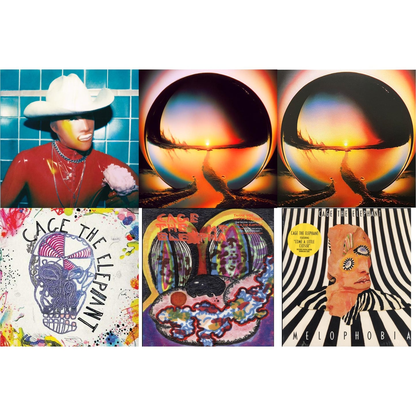 Social Cues (140G/Dl Insert) & Neon Pill & Neon Pill (Milky Clear LP Vinyl) (I) & Cage The Elephant (180G) & Thank You Happy Birthday & Melophobia (180G/Dl Card)