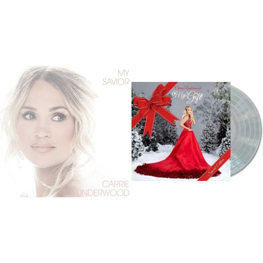 This is a 2 LP Vinyl SKU bundle.
1.This LP Vinyl is brand new.Format: LP VinylMusic Style: GospelThis item's title is: My Savior (White Vinyl/2LP)Artist: Carrie UnderwoodLabel: CAPITOL NASHVILLEBarcode: 602435605036Release Date: 4/30/2021
2.This LP Vinyl is brand new.