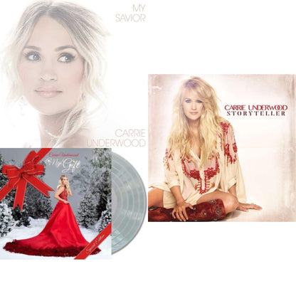 This is a 3 LP Vinyl SKU bundle.
1.This LP Vinyl is brand new.Format: LP VinylMusic Style: GospelThis item's title is: My Savior (White Vinyl/2LP)Artist: Carrie UnderwoodLabel: CAPITOL NASHVILLEBarcode: 602435605036Release Date: 4/30/2021
2.This LP Vinyl is brand new.