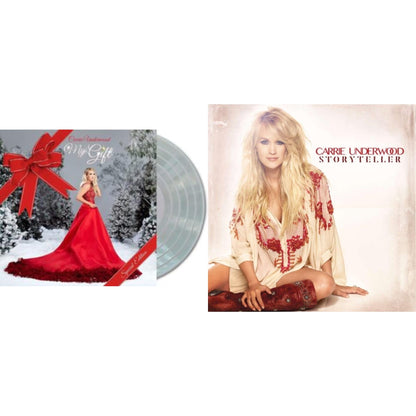 This is a 2 LP Vinyl SKU bundle.
1.This LP Vinyl is brand new.Format: LP VinylMusic Style: CountryThis item's title is: My Gift (Special Edition) (Crystal Clear Vinyl/2LP)Artist: Carrie UnderwoodLabel: CAPITOL NASHVILLEBarcode: 602435968704Release Date: 11/5/2021
2.