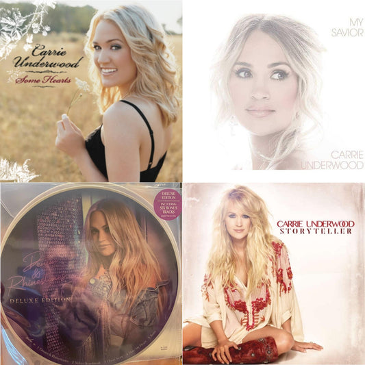 Some Hearts (2LP) & My Savior (White Vinyl/2LP) & Denim & Rhinestones (Deluxe Edition/Picture Disc/2LP) & Storyteller (2LP/150G/Gatefold)