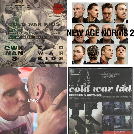 New Age Norms 3 & New Age Norms 2 & Cold War Kids (Navy Blue LP Vinyl) & Robbers & Cowards