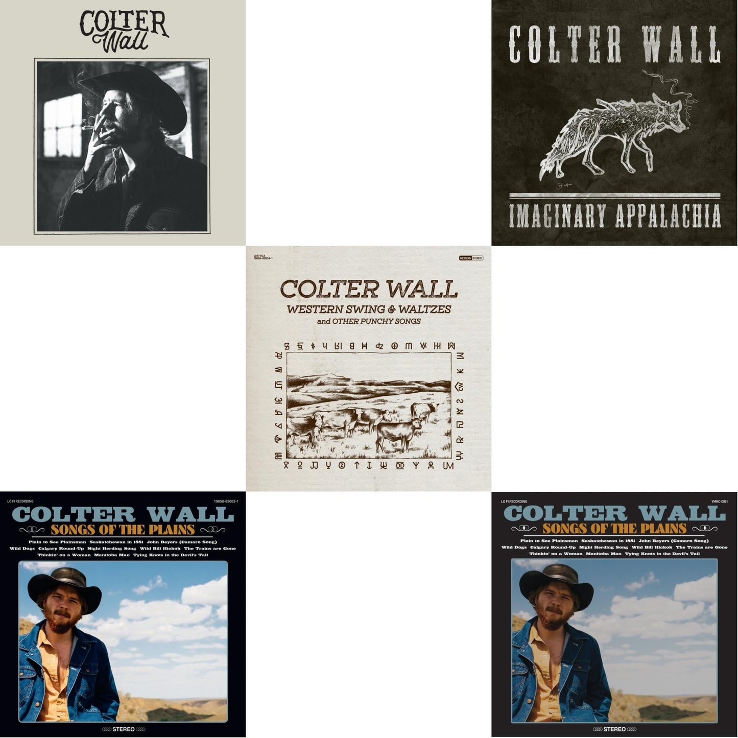 This is a 5 LP Vinyl SKU bundle.
1.This LP Vinyl is brand new.Format: LP VinylThis item's title is: Colter Wall (Red LP Vinyl)Artist: Colter WallBarcode: 196588300219Release Date: 1/19/2024
2.This LP Vinyl is brand new.