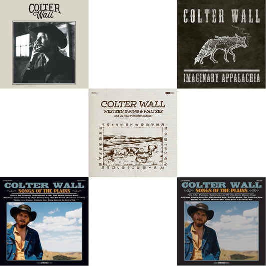 This is a 5 LP Vinyl SKU bundle.
1.This LP Vinyl is brand new.Format: LP VinylThis item's title is: Colter Wall (Red LP Vinyl)Artist: Colter WallBarcode: 196588300219Release Date: 1/19/2024
2.This LP Vinyl is brand new.
