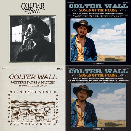 This is a 4 LP Vinyl SKU bundle.
1.This LP Vinyl is brand new.Format: LP VinylThis item's title is: Colter Wall (Red LP Vinyl)Artist: Colter WallBarcode: 196588300219Release Date: 1/19/2024
2.This LP Vinyl is brand new.