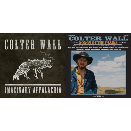 This is a 2 LP Vinyl SKU bundle.
1.This LP Vinyl is brand new.Format: LP VinylThis item's title is: Imaginary Appalachia (Red LP Vinyl)Artist: Colter WallBarcode: 196588300110Release Date: 1/19/2024
2.This LP Vinyl is brand new.