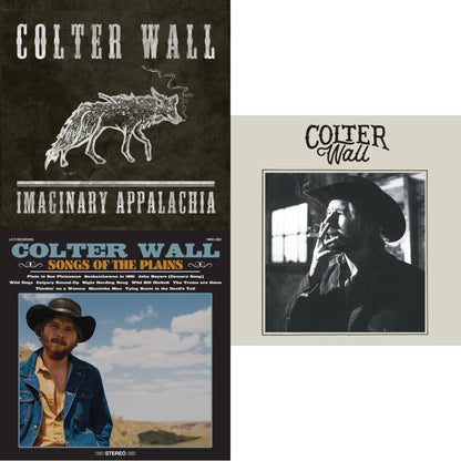 This is a 3 LP Vinyl SKU bundle.
1.This LP Vinyl is brand new.Format: LP VinylThis item's title is: Imaginary Appalachia (Red LP Vinyl)Artist: Colter WallBarcode: 196588300110Release Date: 1/19/2024
2.This LP Vinyl is brand new.