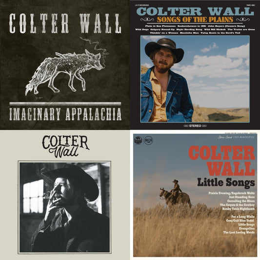 This is a 4 LP Vinyl SKU bundle.
1.This LP Vinyl is brand new.Format: LP VinylMusic Style: CountryThis item's title is: Little SongsArtist: Colter WallLabel: RCABarcode: 196588103810Release Date: 7/14/2023
2.This LP Vinyl is brand new.