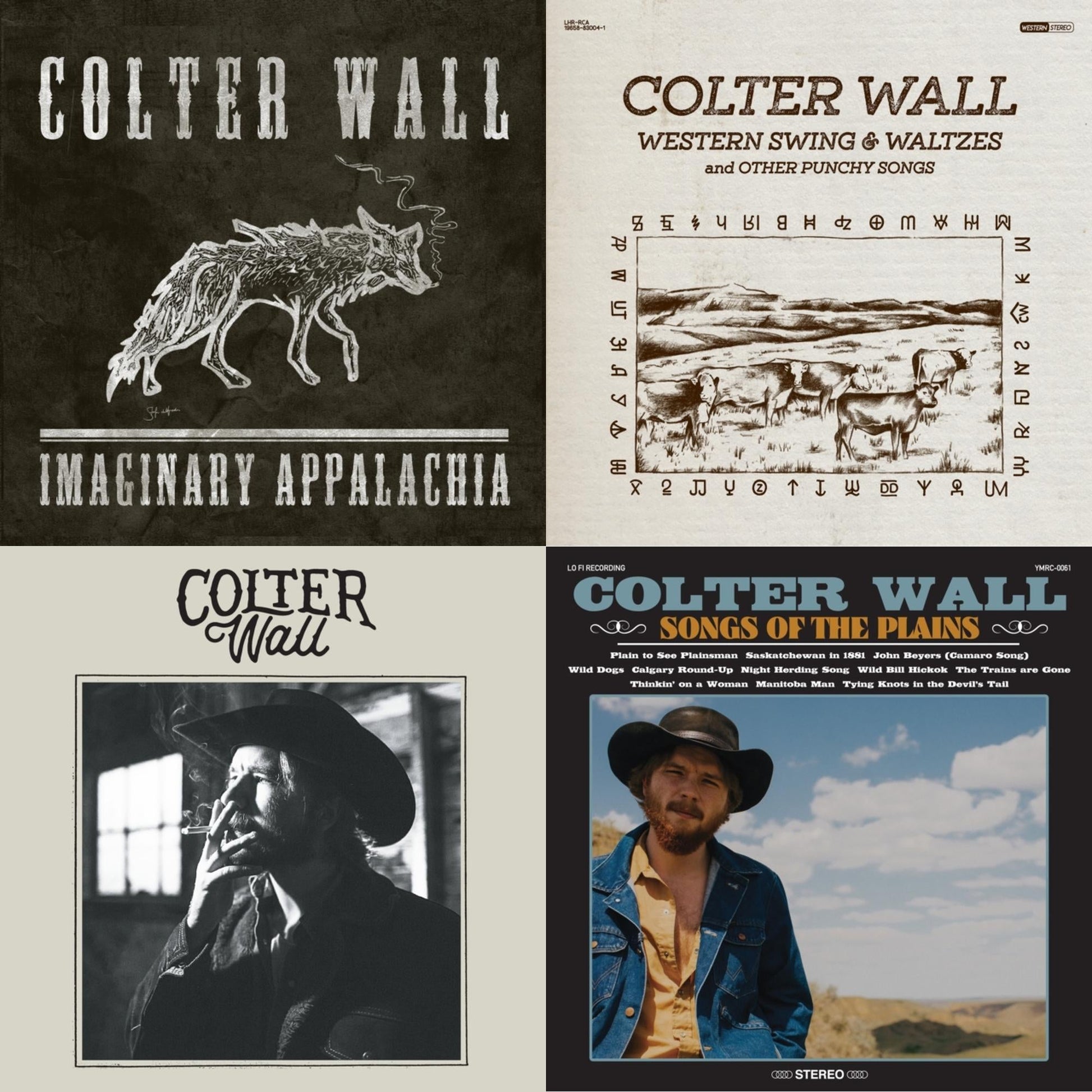 This is a 4 LP Vinyl SKU bundle.
1.This LP Vinyl is brand new.Format: LP VinylThis item's title is: Imaginary Appalachia (Red LP Vinyl)Artist: Colter WallBarcode: 196588300110Release Date: 1/19/2024
2.This LP Vinyl is brand new.