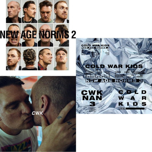 Cold War Kids - New Age Norms 3 & New Age Norms 2 & Cold War Kids (Navy Blue LP Vinyl)