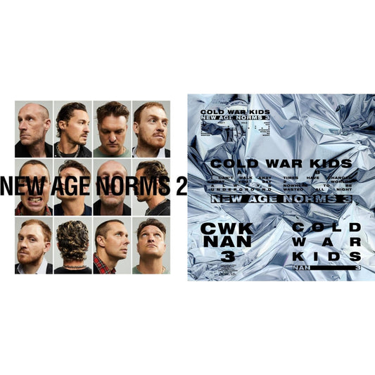 This is a 2 LP Vinyl SKU bundle.
1.This LP Vinyl is brand new.Format: LP VinylThis item's title is: New Age Norms 2Artist: Cold War KidsLabel: CWKTWO CORP.Barcode: 5056167168140Release Date: 7/25/2022
2.This LP Vinyl is brand new.