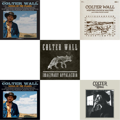 This is a 5 LP Vinyl SKU bundle.
1.This LP Vinyl is brand new.Format: LP VinylThis item's title is: Imaginary Appalachia (Red LP Vinyl)Artist: Colter WallBarcode: 196588300110Release Date: 1/19/2024
2.This LP Vinyl is brand new.