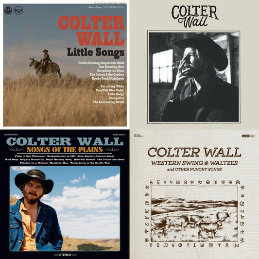 Little Songs & Colter Wall (Red LP Vinyl) & Songs Of The Plains (Red LP Vinyl) & Western Swing & Waltzes (Red LP Vinyl)