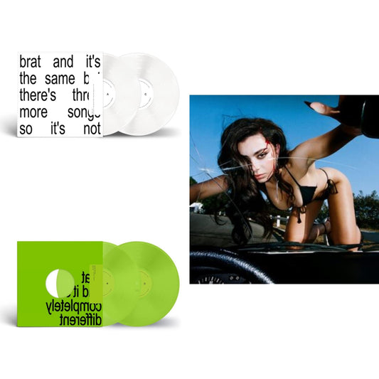 This is a 3 LP Vinyl SKU bundle.
1.This LP Vinyl is brand new.Format: LP VinylMusic Style: Future PopThis item's title is: Brat & It's The Same But There's Three More Songs So It's Not (2LP/White Vinyl)Artist: Charli XcxLabel: AtlanticBarcode: 075678603983Release Date: 11/8/2024
2.