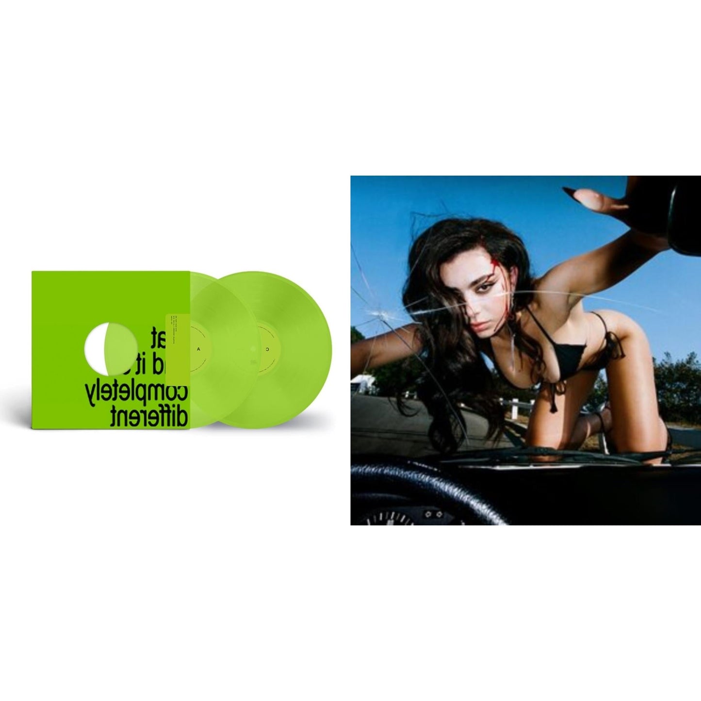 Brat & It's Completely Different (2LP/Brat Green Vinyl) & Crash
