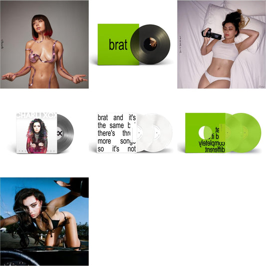 This is a 7 LP Vinyl SKU bundle.
1.This LP Vinyl is brand new.Format: LP VinylMusic Style: Future PopThis item's title is: Brat & It's The Same But There's Three More Songs So It's Not (2LP/White Vinyl)Artist: Charli XcxLabel: AtlanticBarcode: 075678603983Release Date: 11/8/2024
2.