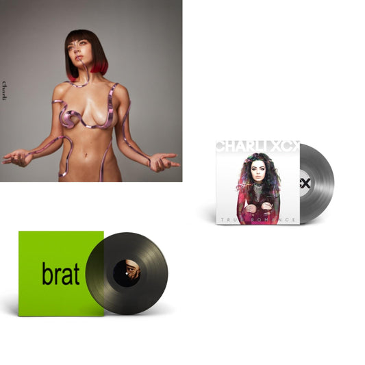 This is a 3 LP Vinyl SKU bundle.
1.This LP Vinyl is brand new.Format: LP VinylMusic Style: Pop RockThis item's title is: Charli Charli (2LP)Artist: Charli XcxLabel: ATLANTICBarcode: 190295409579Release Date: 10/4/2019
2.This LP Vinyl is brand new.