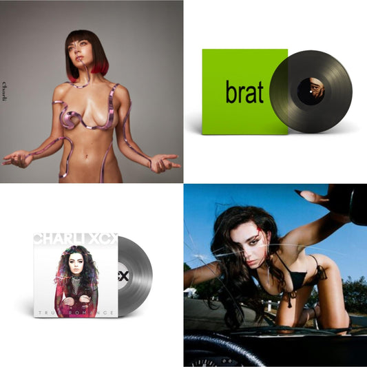 This is a 4 LP Vinyl SKU bundle.
1.This LP Vinyl is brand new.Format: LP VinylMusic Style: Pop RockThis item's title is: Charli Charli (2LP)Artist: Charli XcxLabel: ATLANTICBarcode: 190295409579Release Date: 10/4/2019
2.This LP Vinyl is brand new.