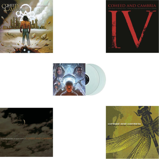 Coheed & Cambria - Vaxis Ii: A Window Of The Waking Mind (Transparent Electric Blue Vinyl/2LP) & Good Apollo I'm Burning Star Iv, Vol. 2: No World For Tomorrow (2LP/180G) & In Keeping Secrets Of Silent Earth: 3 (2LP) & Second Stage Turbine Blade &