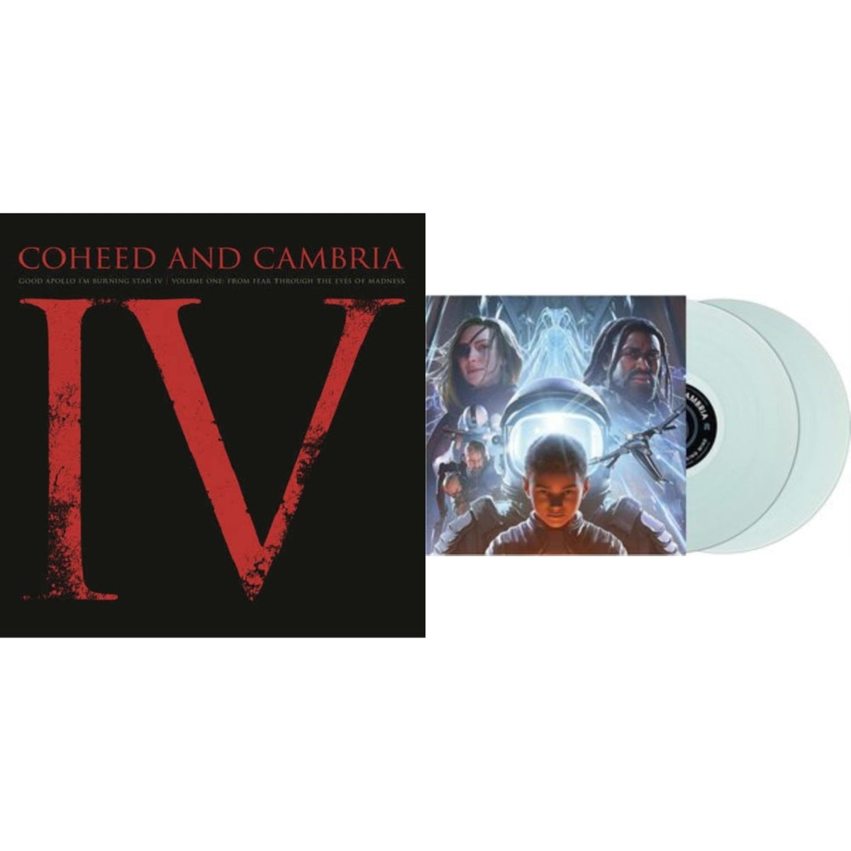 Vaxis Ii: A Window Of The Waking Mind (Transparent Electric Blue Vinyl/2LP) & Good Apollo I'm Burning Star Iv Vol.1:  From Fear Through The Eyes Of Madness (2LP/150G/Dlcard)