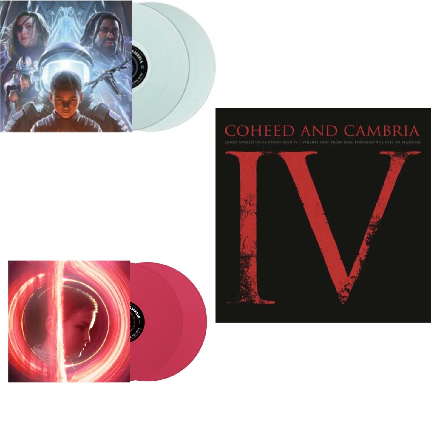 Vaxis Ii: A Window Of The Waking Mind (Transparent Electric Blue Vinyl/2LP) & Father Of Make Believe (X) (Magenta Vinyl/2LP) & Good Apollo I'm Burning Star Iv Vol.1:  From Fear Through The Eyes Of Madness (2LP/150G/Dlcard)