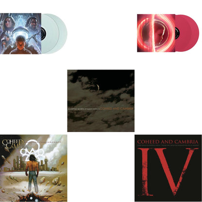 Coheed & Cambria - Vaxis Ii: A Window Of The Waking Mind (Transparent Electric Blue Vinyl/2LP) & Good Apollo I'm Burning Star Iv, Vol. 2: No World For Tomorrow (2LP/180G) & In Keeping Secrets Of Silent Earth: 3 (2LP) & Father Of Make Believe (X)