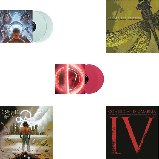 Coheed & Cambria - Vaxis Ii: A Window Of The Waking Mind (Transparent Electric Blue Vinyl/2LP) & Good Apollo I'm Burning Star Iv, Vol. 2: No World For Tomorrow (2LP/180G) & Father Of Make Believe (X) (Magenta Vinyl/2LP) & Second Stage Turbine Blade &