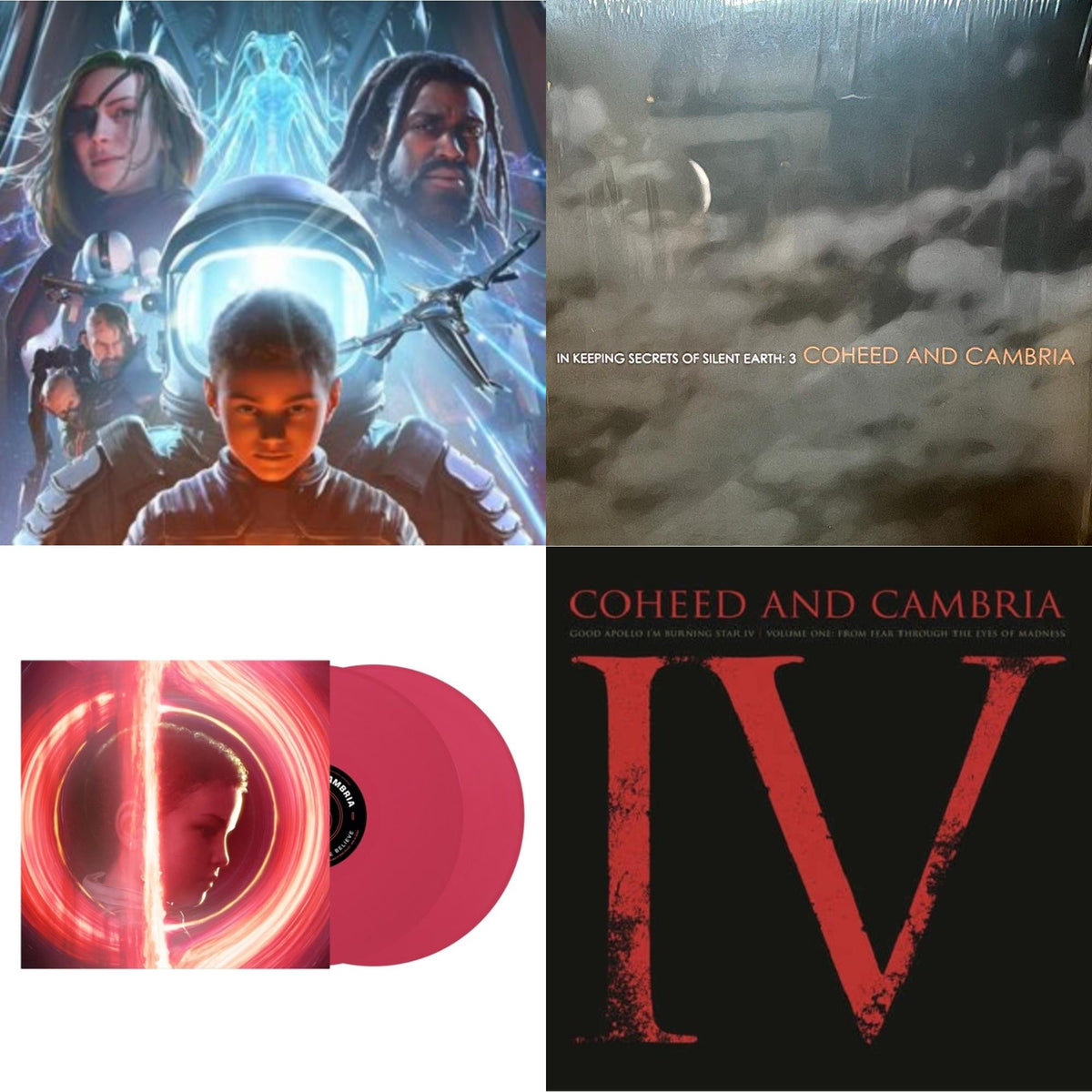Vaxis Ii: A Window Of The Waking Mind (Transparent Sea Blue Vinyl/2LP) (I) & In Keeping Secrets Of Silent Earth: 3 (2LP) & Father Of Make Believe (X) (Magenta Vinyl/2LP)
