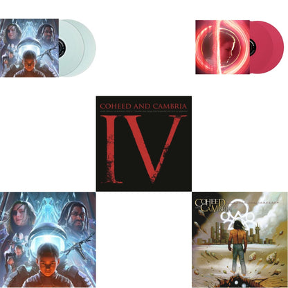 Coheed & Cambria - Vaxis Ii: A Window Of The Waking Mind (Transparent Electric Blue Vinyl/2LP) & Vaxis Ii: A Window Of The Waking Mind (Transparent Sea Blue Vinyl/2LP) (I) & Good Apollo I'm Burning Star Iv, Vol. 2: No World For Tomorrow (2LP/180G) &