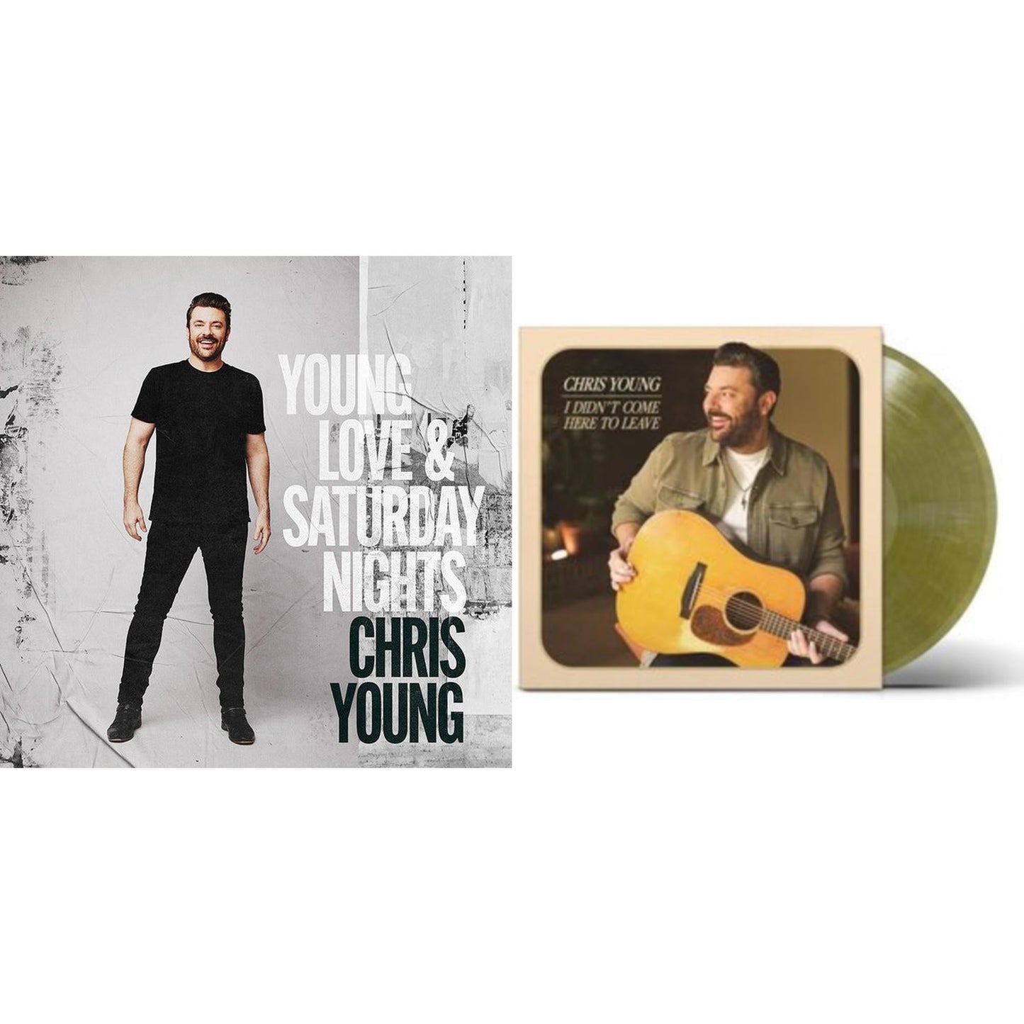 Young Love & Saturday Nights (2LP) & I Didn’T Come Here To Leave (Boots On The Ground Green LP Vinyl)