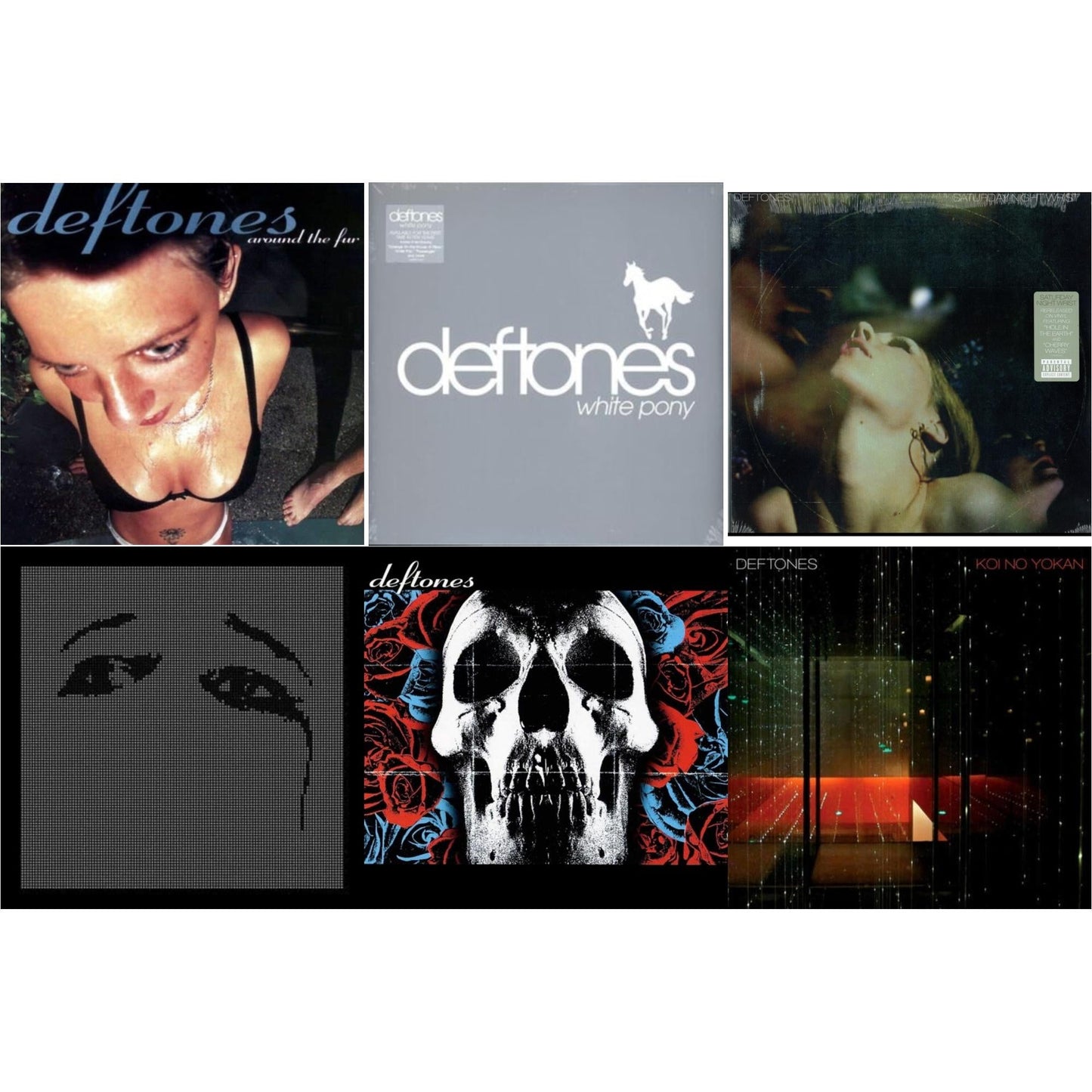 Deftones & Ohms & Koi No Yokan & Saturday Night Wrist & Around The Fur (180G) & White Pony