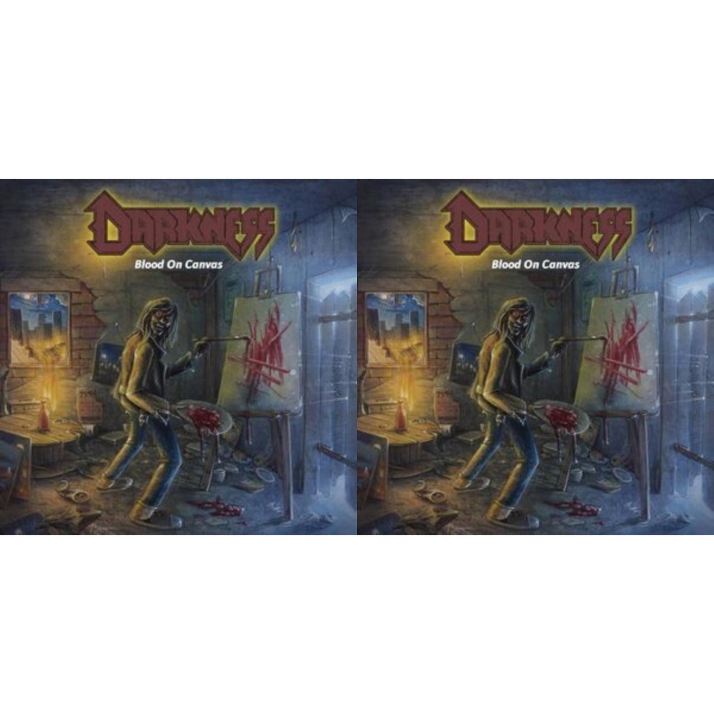 Blood On Canvas (Clear LP Vinyl) & Blood On Canvas (Blue LP Vinyl)