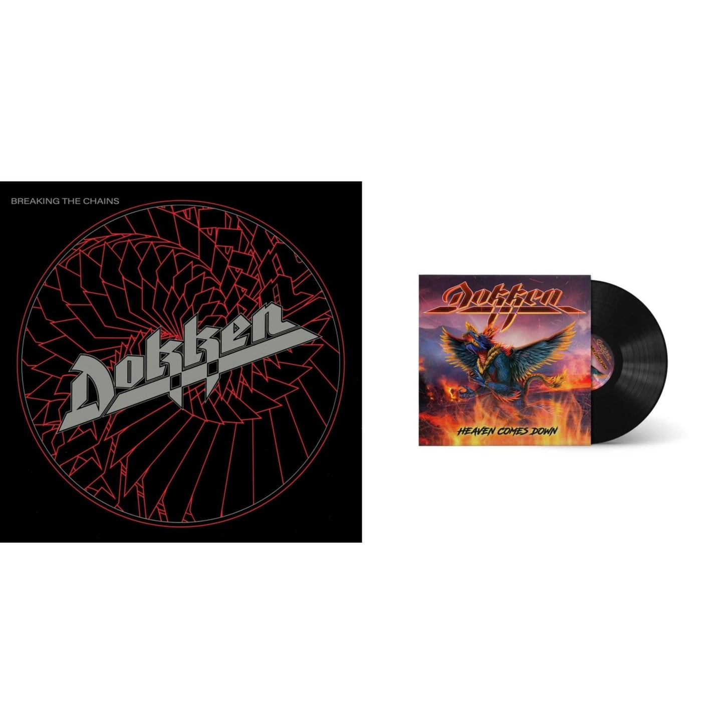 Heaven Comes Down & Breaking The Chains (180G/Clear Gold LP Vinyl)