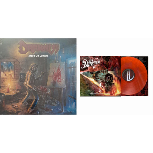 Blood On Canvas (Clear LP Vinyl) & One Way Ticket To Hell …& Back (X) (20Th Anniversary Edition) (Red LP Vinyl)
