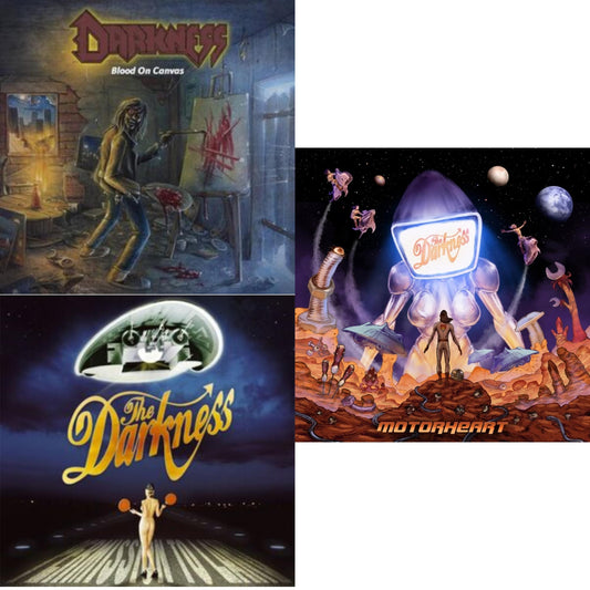 Blood On Canvas (Clear LP Vinyl) & Permission To Land & Motorheart